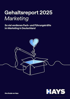Marketing-Gehaltsreport 2025 Gehaltsreport 2025 Marketing - So viel verdienen Fach- und Führungskräfte im Marketing in Deutschland