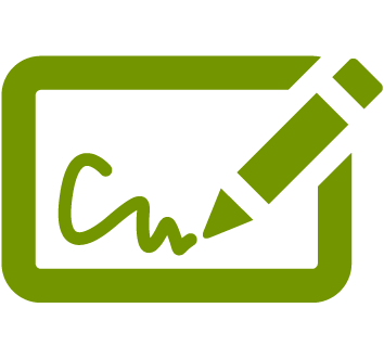 Be creative when formulating a speculative application. (Signature icon in green)