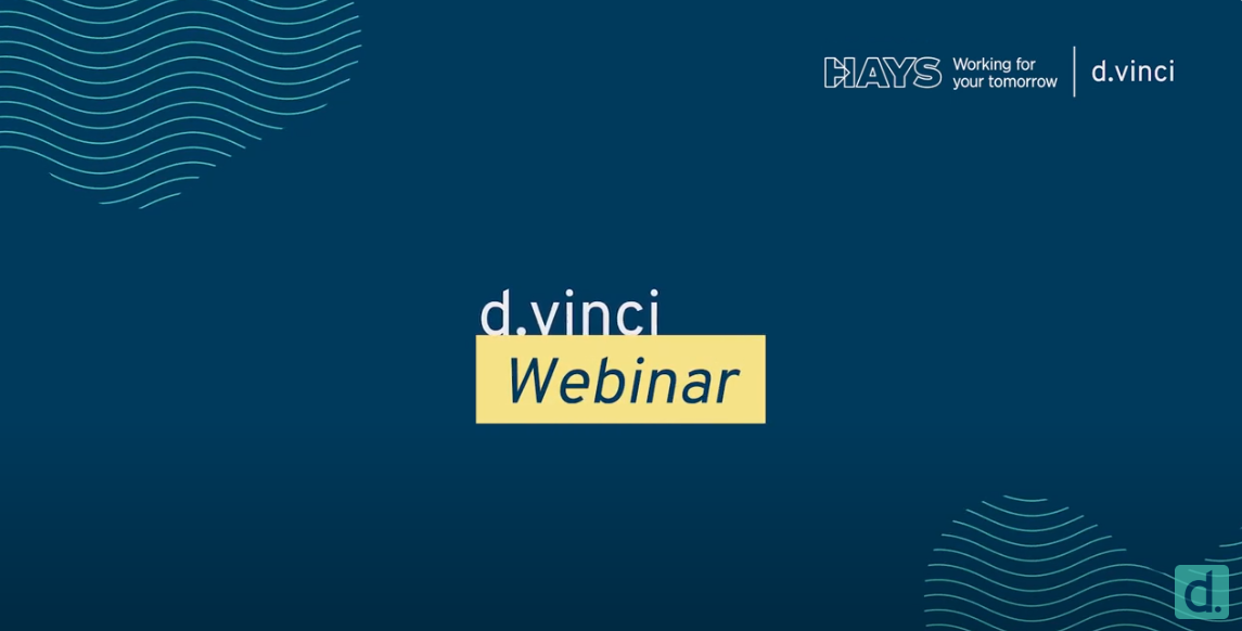 d.vinci Webinar d-vinci Webinar - Teaserimage