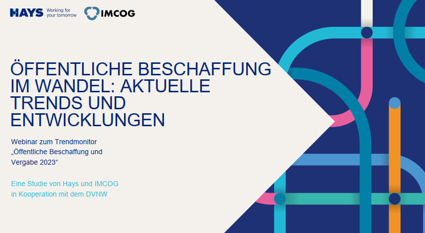 Webinar - Öffentliche Beschaffung