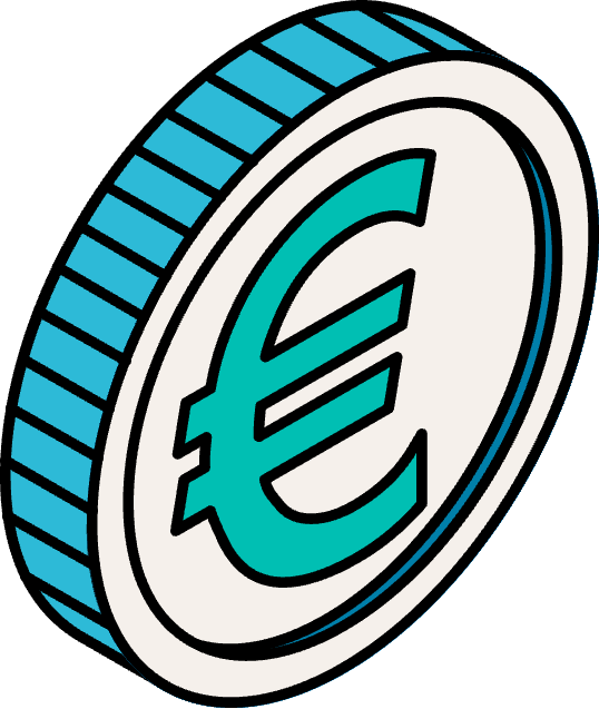 Illustration - Euro-Geldstück