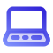 Icon - Laptop in lila