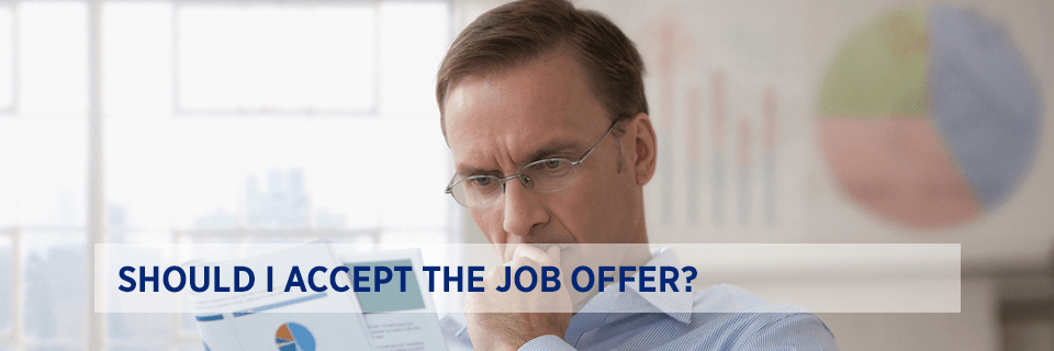 Should i accept the job offer?